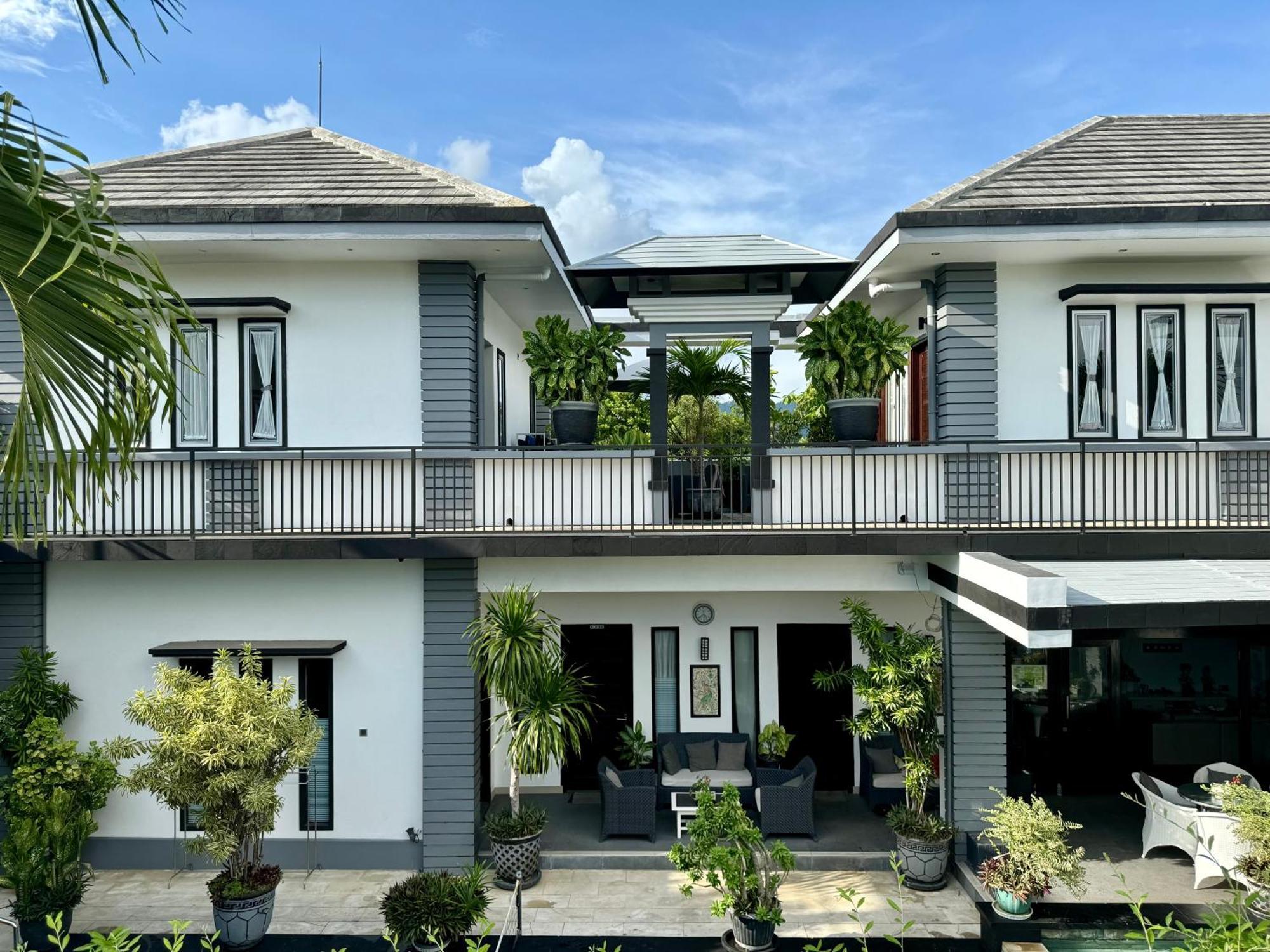 Villa Rumah Putih Abu Abu Сенггігі Екстер'єр фото